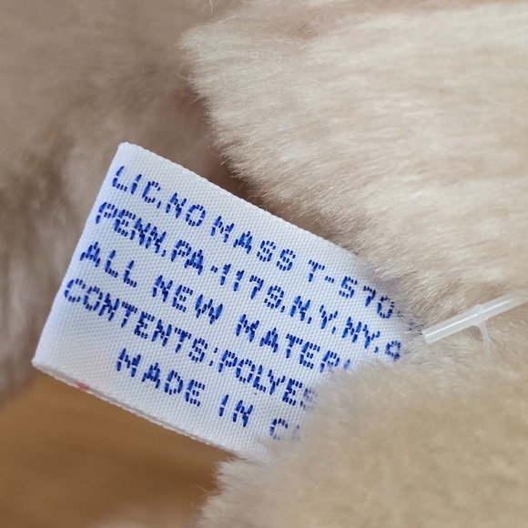 World of Smile Dog Plush Brown Stuffed Animal 1992 Toy Classic Style - Picture 8 of 10